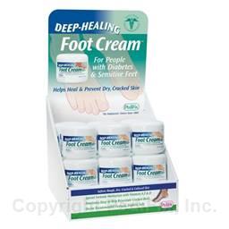 Deep-Healing Foot Cream™ Counter-Top Display (#D09-DHFC)