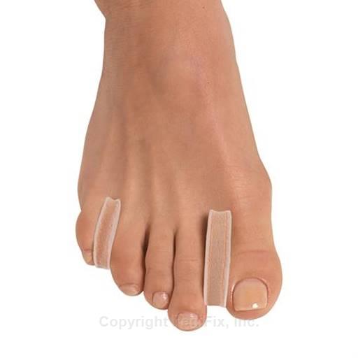 Moleskin-Lined Toe Separators
